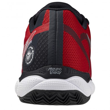 chaussures Mizuno Wave Enforce Court Padel salsa white vulcan 2024
