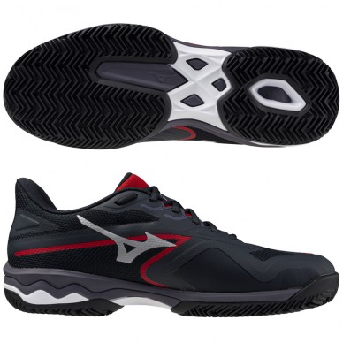 chaussures Mizuno Wave Exceed Light Padel vulcan white salsa 2024