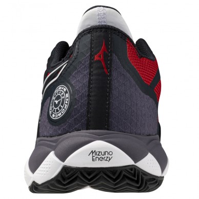 chaussures Mizuno Wave Enforce Tour Padel graystone salsa 2024