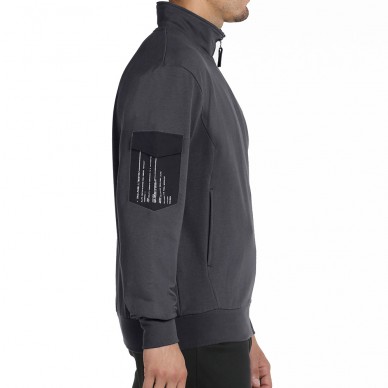 sweatshirt Bullpadel Beade carbon charbon