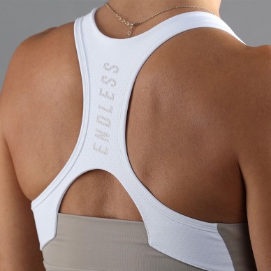 t-shirt Endless Code blanc delave