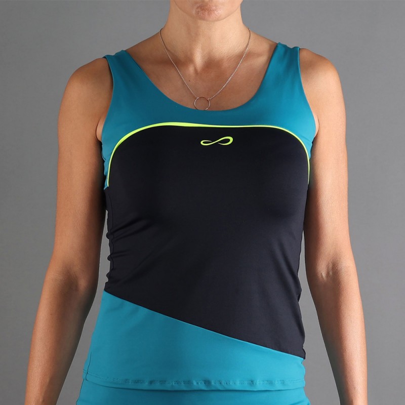 t-shirt Endless Curve pétrole t-shirt Endless Curve pétrole