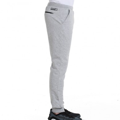 pantalon Bullpadel Begont gris moyen vigore