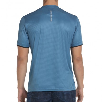 t-shirt Bullpadel Coci bleu ombrage