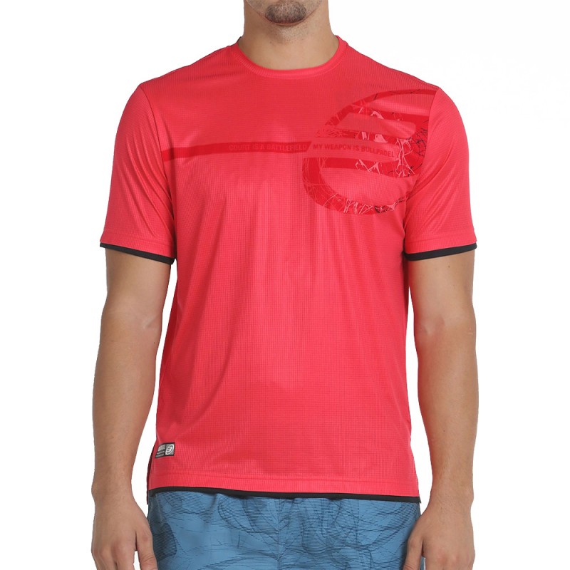 T-shirt Bullpadel Coci framboise T-shirt Bullpadel Coci framboise