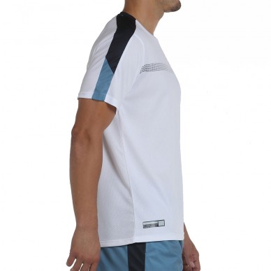t-shirt Bullpadel Caldel blanc
