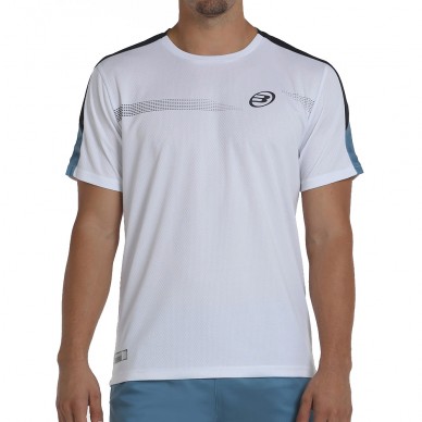 t-shirt Bullpadel Caldel blanc