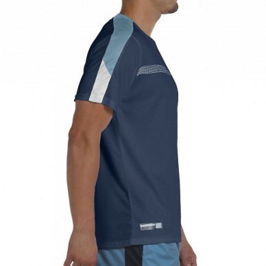 t-shirt Bullpadel Caldel bleu marine