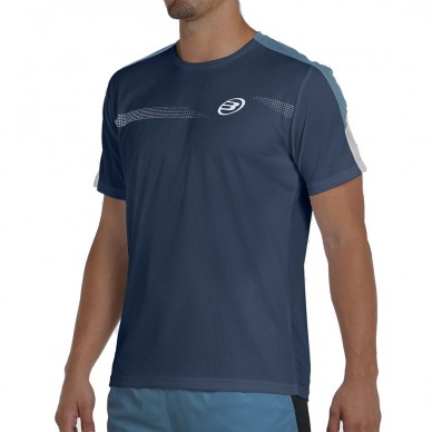 t-shirt Bullpadel Caldel bleu marine