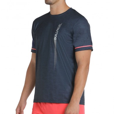 t-shirt Bullpadel Camari bleu marine vigore