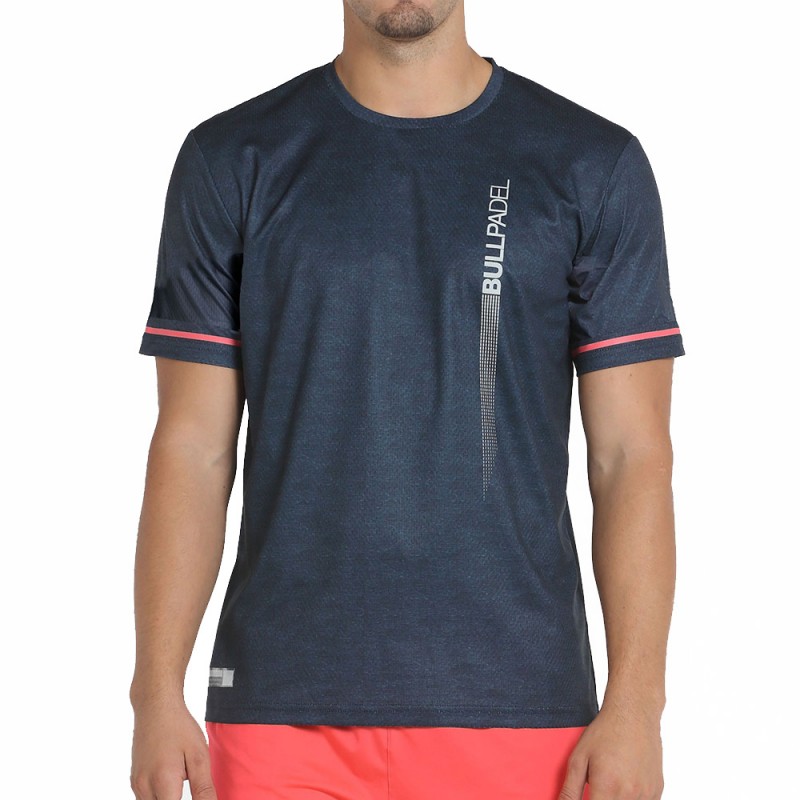 t-shirt Bullpadel Camari bleu marine vigore t-shirt Bullpadel Camari bleu marine vigore