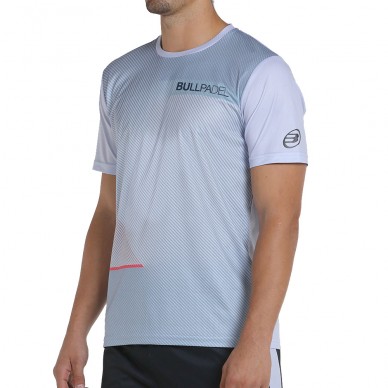 t-shirt Bullpadel Carino gris bleuté