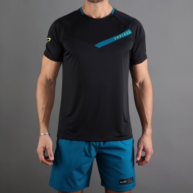 t-shirt Endless Tracer noir pétrole