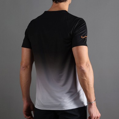 t-shirt Endless Ace Degrade noir gris