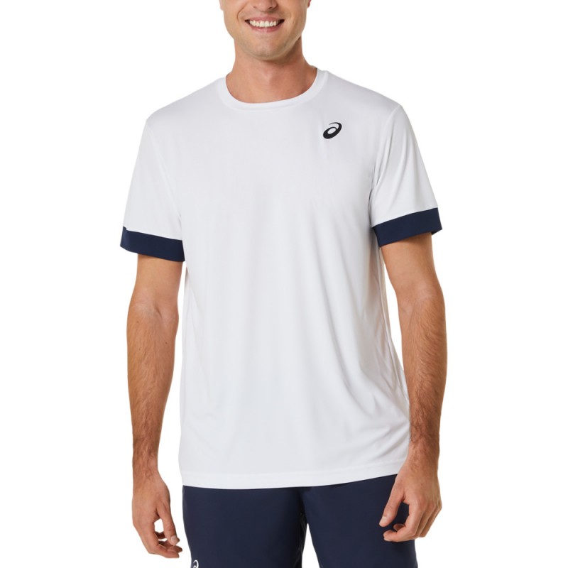 t-shirt Asics Court SS Top blanc t-shirt Asics Court SS Top blanc