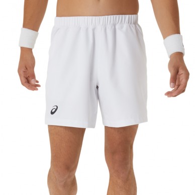 Pantalon Asics Court M 7IN Blanc Brillant