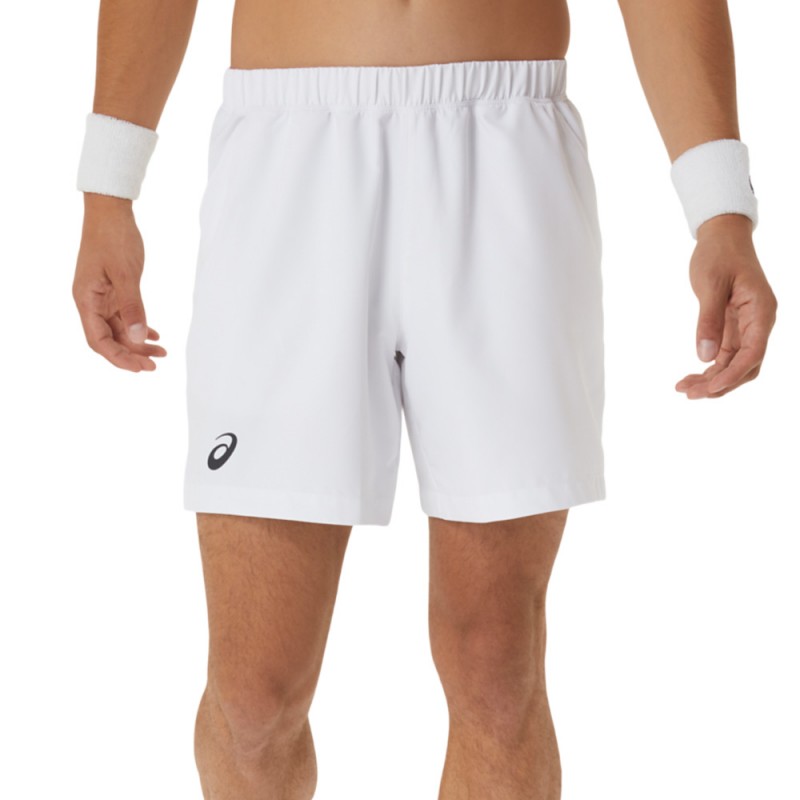 Pantalon Asics Court M 7IN Blanc Brillant Pantalon Asics Court M 7IN Blanc Brillant