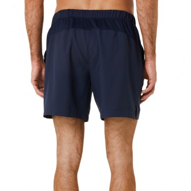 short Asics Court 7IN bleu foncé