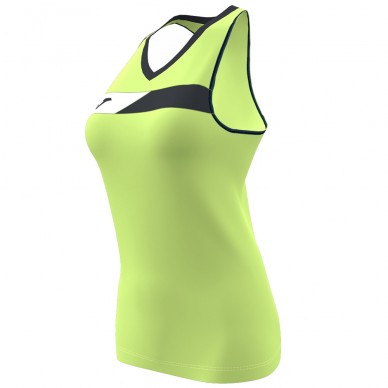 t-shirt Joma Court lime noir