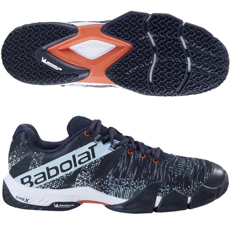 chaussures Babolat Movea Men black light blue 2024 chaussures Babolat Movea Men black light blue 2024