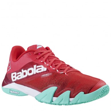 chaussures Babolat Jet Premura 2 Men Lebron rouge électrique vert 2024