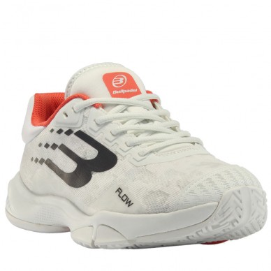 chaussures Bullpadel Flow 24I white orange 2024