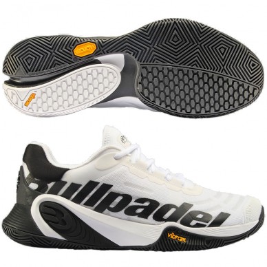 chaussures Bullpadel Vertex Vibram 24I white black 2024