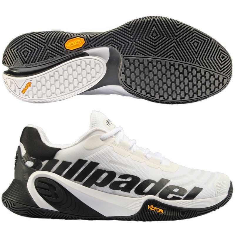 chaussures Bullpadel Vertex Vibram 24I white black 2024 chaussures Bullpadel Vertex Vibram 24I white black 2024