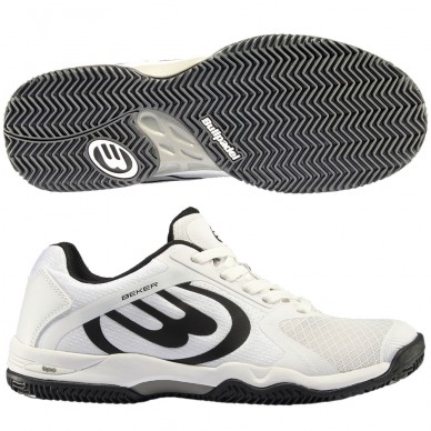 chaussures Bullpadel Beker 24I white grey 2024
