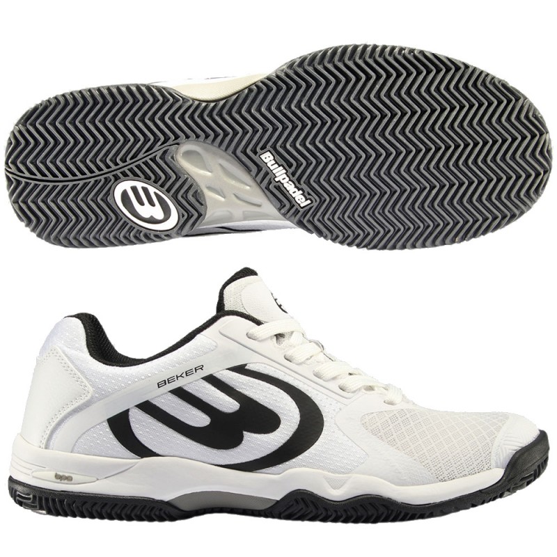 chaussures Bullpadel Beker 24I white grey 2024 chaussures Bullpadel Beker 24I white grey 2024
