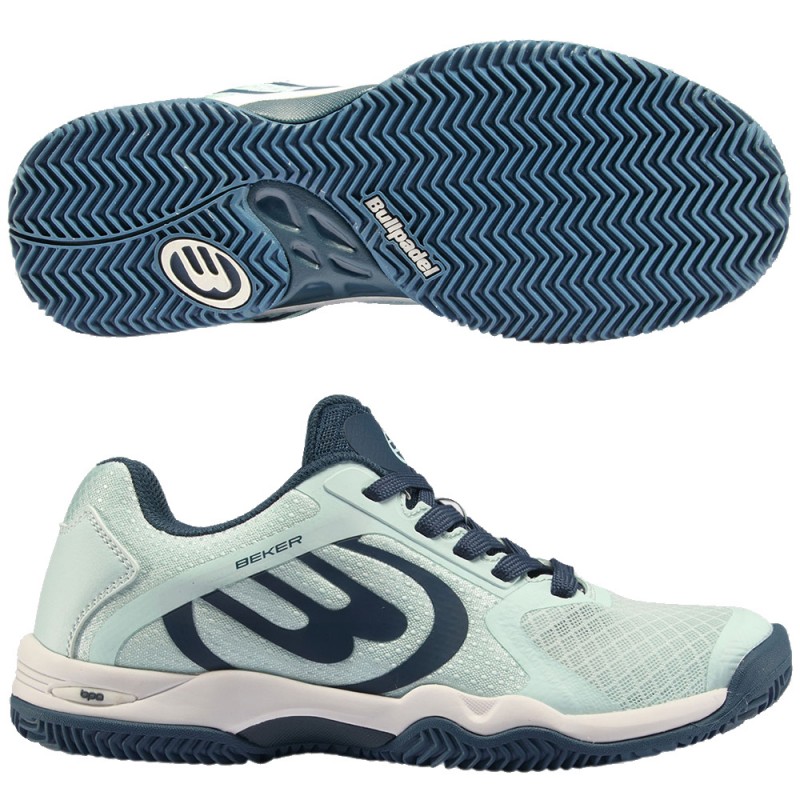 chaussures Bullpadel Beker Woman 24I light blue 2024 chaussures Bullpadel Beker Woman 24I light blue 2024