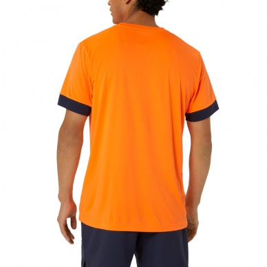 t-shirt Asics Men Court SS Top orange