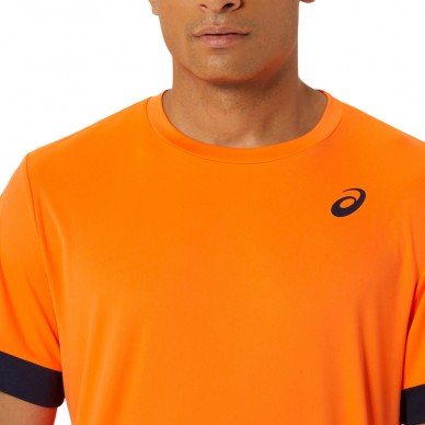 t-shirt Asics Men Court SS Top orange