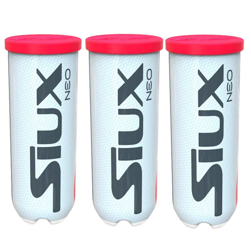 Pack 3 tubes balles Siux Neo x 3 Pack 3 tubes balles Siux Neo x 3