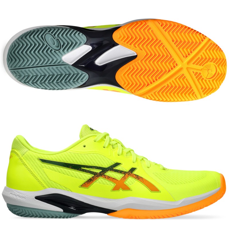 chaussures Asics Solution Swift FF 2 Padel yellow orange 2024 chaussures Asics Solution Swift FF 2 Padel yellow orange 2024