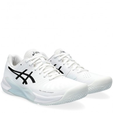Chaussures Asics Gel Challenger 14 Clay blanc noir 2024