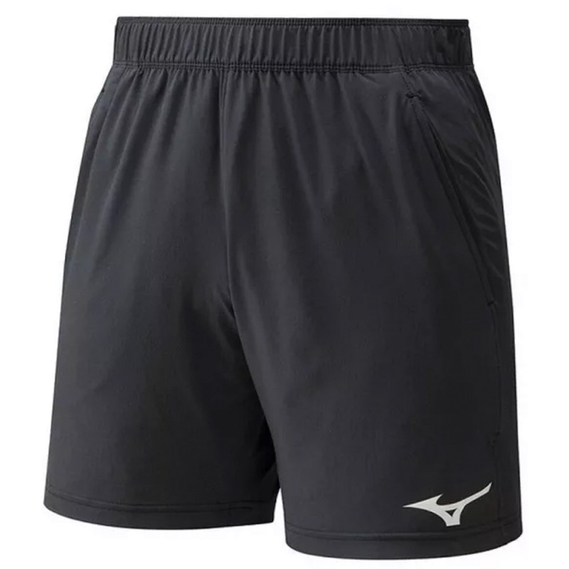 short Mizuno Tennis 8 In Flex noir short Mizuno Tennis 8 In Flex noir