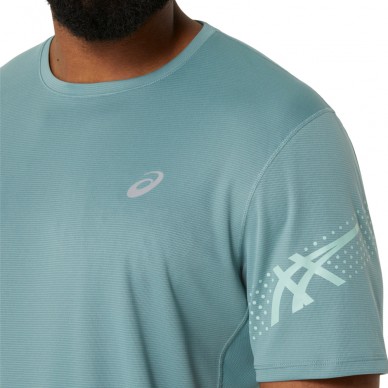 T-shirt Asics Icon SS Top vert clair