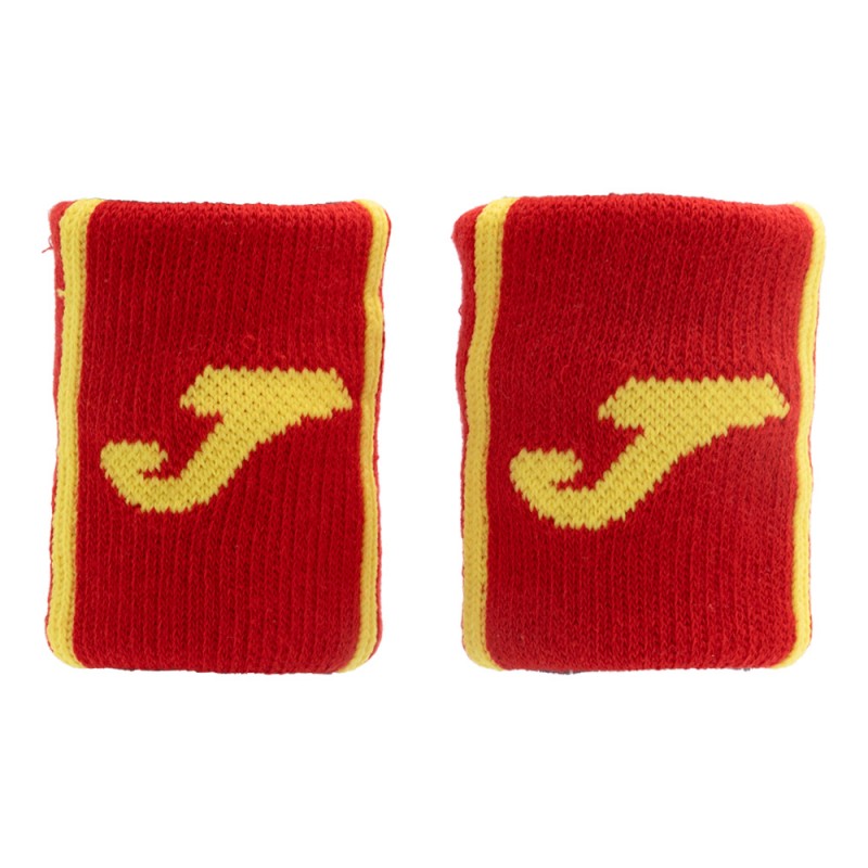 Poignets Joma Game Courts rouge jaune Poignets Joma Game Courts rouge jaune