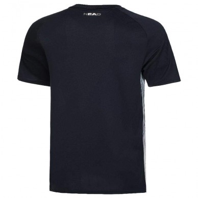 T-Shirt Head Performance bleu