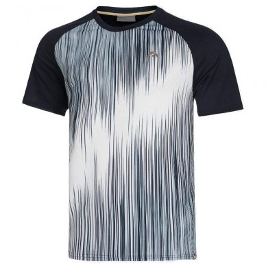 T-Shirt Head Performance bleu