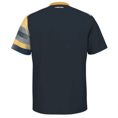 T-Shirt Head Topspin bleu marine