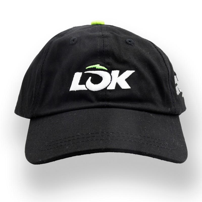 Casquette Lok Never Luck noir Casquette Lok Never Luck noir