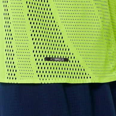 T-shirt Asics Metarun SS Top jaune