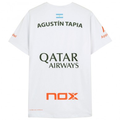 T-shirt Nox At10 Agustin Tapia blanc