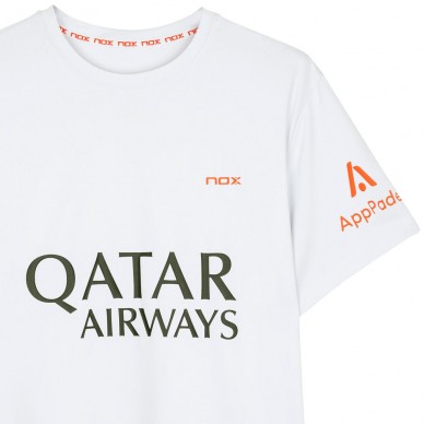 T-shirt Nox At10 Agustin Tapia blanc