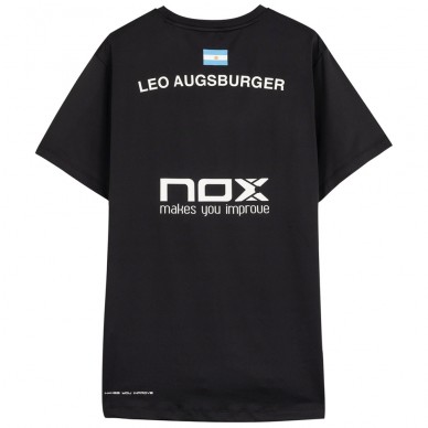 T-shirt Nox LA10 Leo Augsburger noir