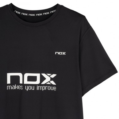 T-shirt Nox LA10 Leo Augsburger noir