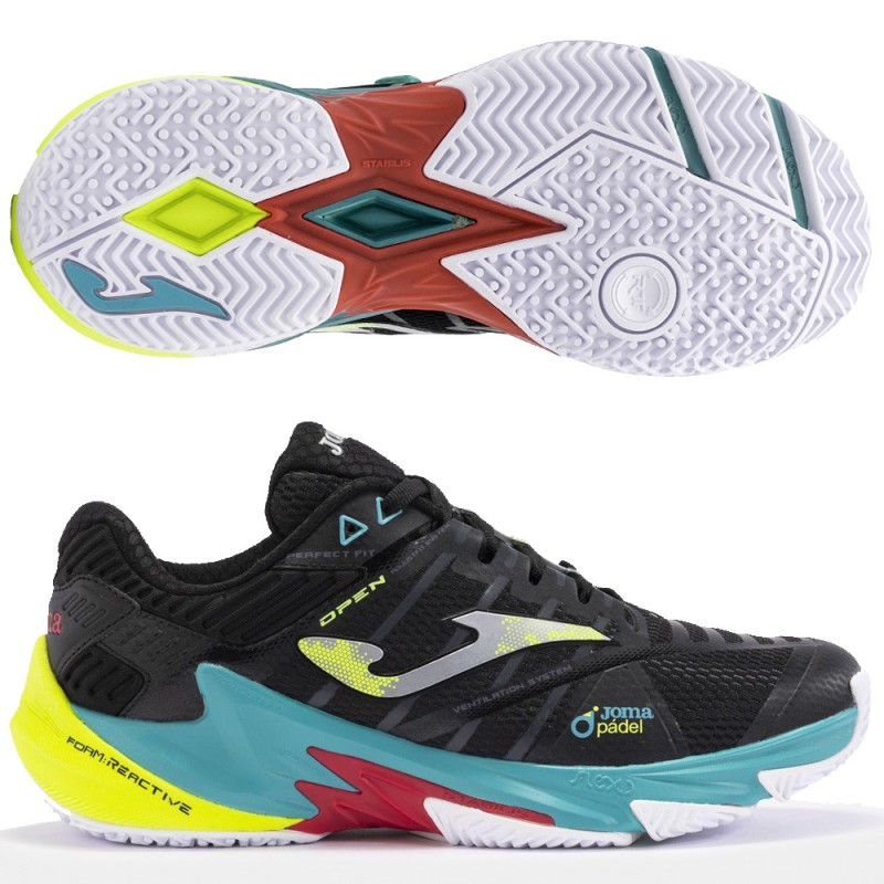 chaussures Joma Open Men 2401 black 2024 chaussures Joma Open Men 2401 black 2024