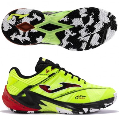 chaussures Joma Open Men 2411 yellow fluorine 2024